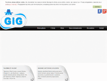 Tablet Screenshot of phugig.pl
